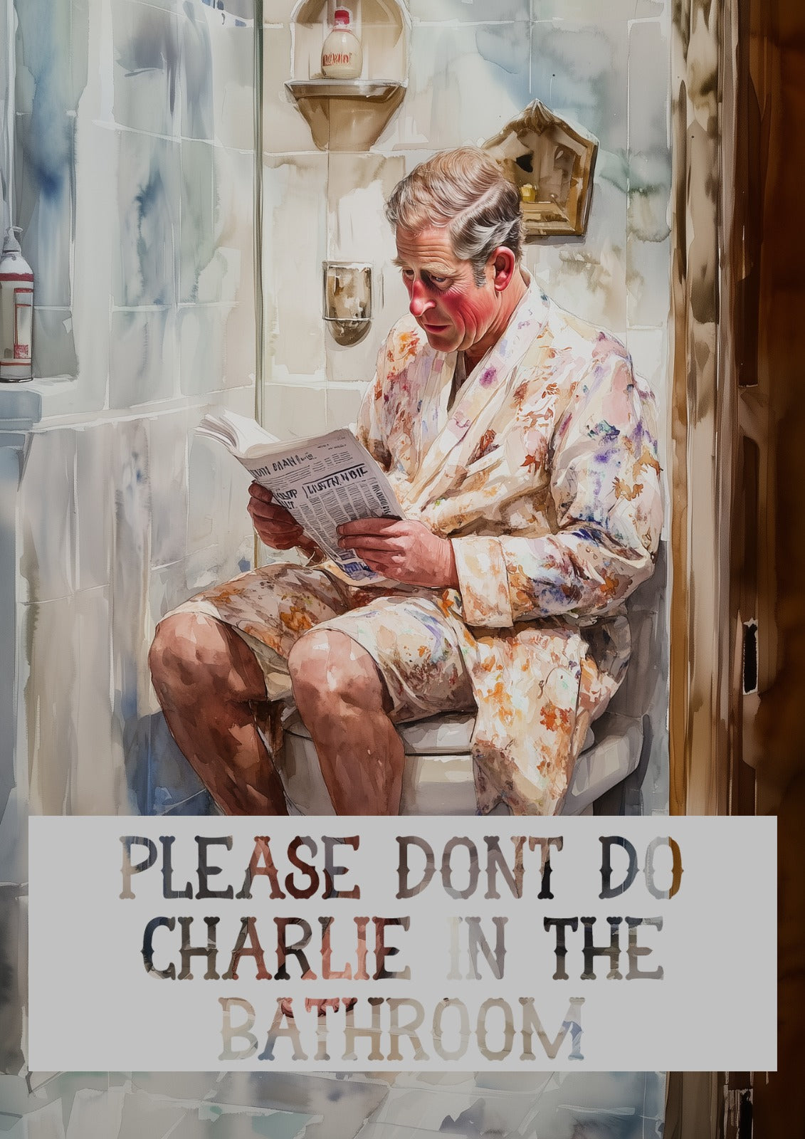 Don't do Charlie in the bathroom 2