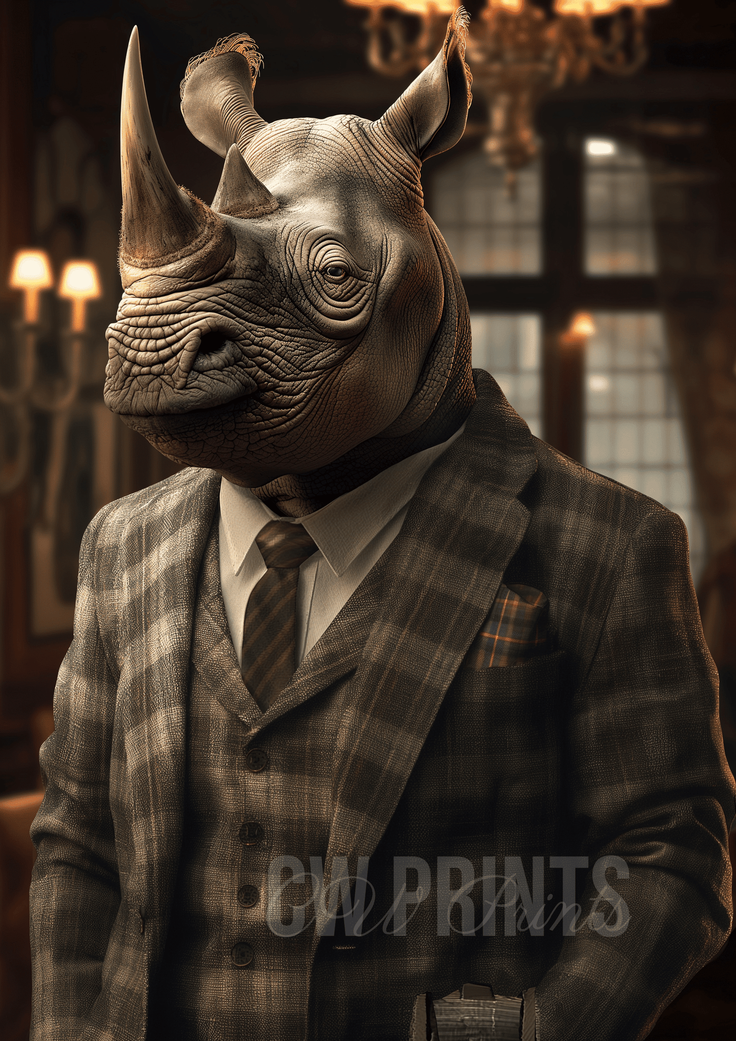 Rhino in a suit Big 5