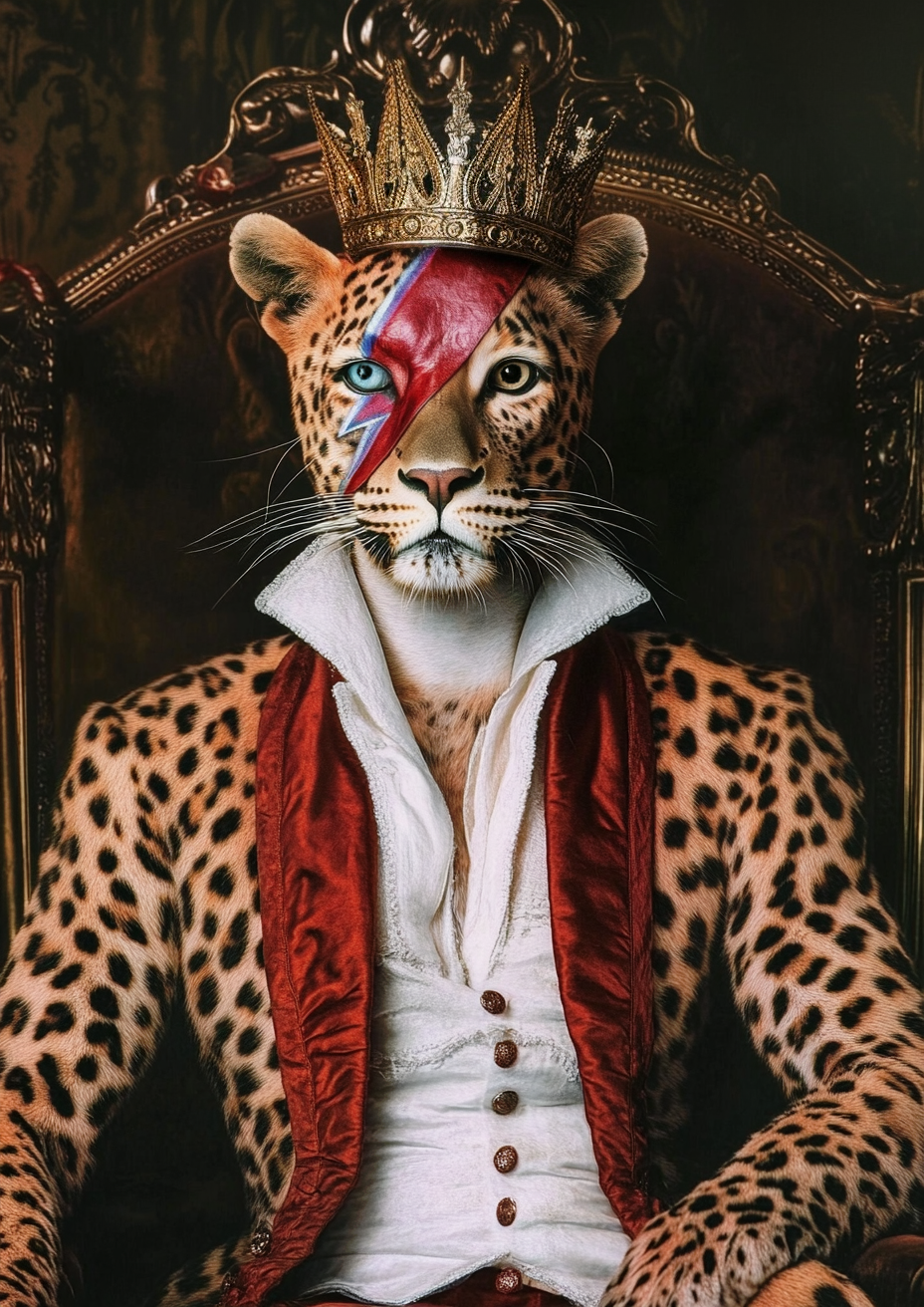 Leopard King x Bowie