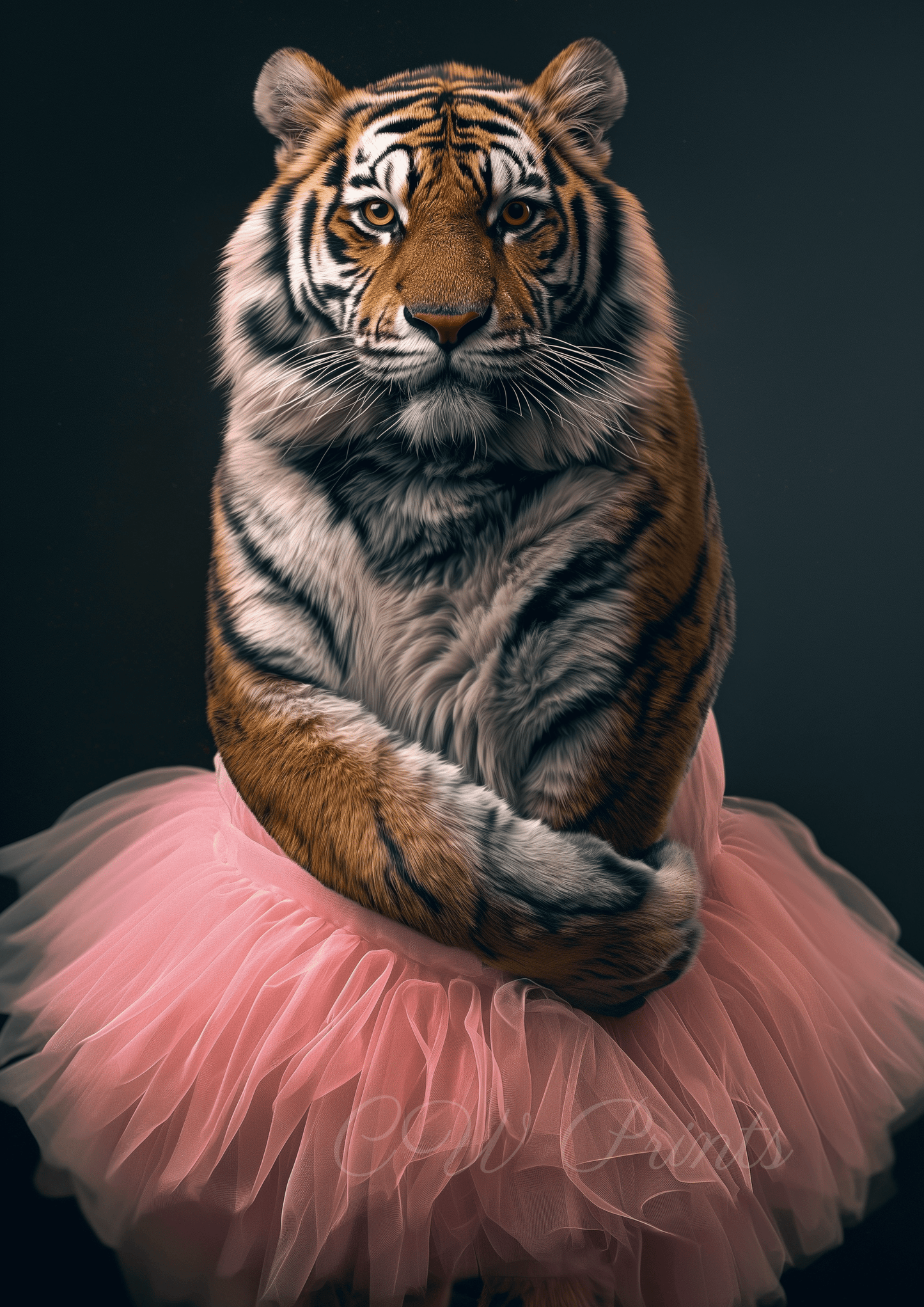 Tiger in tutu