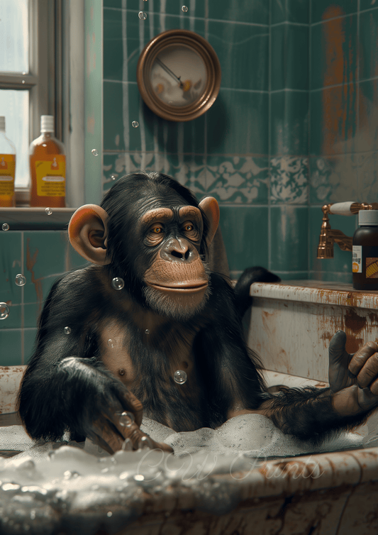 Chimp in the Bath