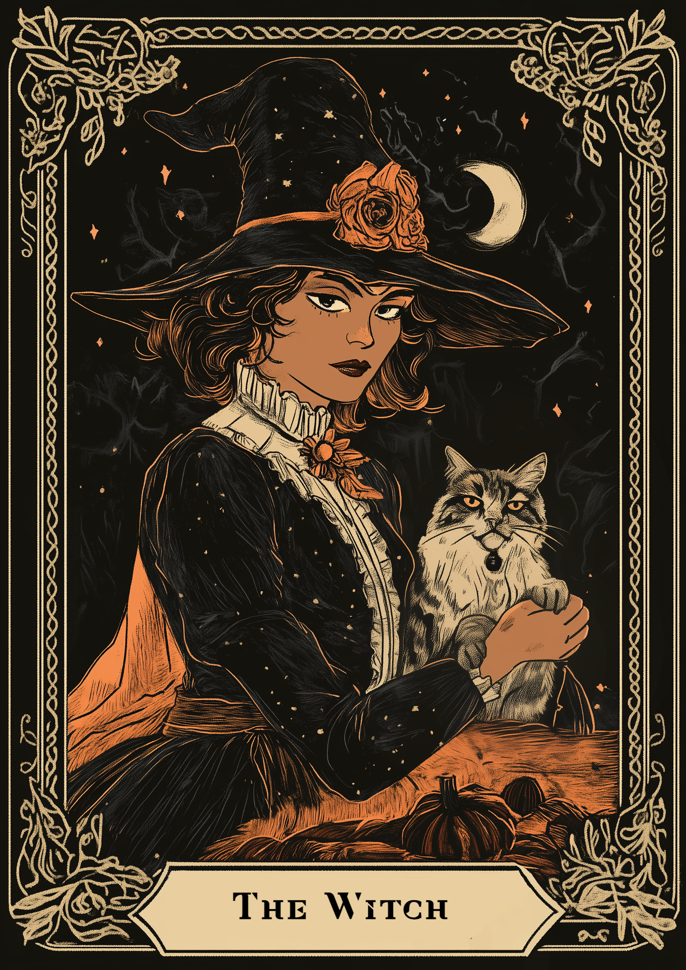 Tarot Card - The Witch