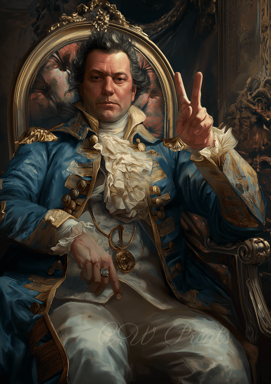 Baron Peace sign 2