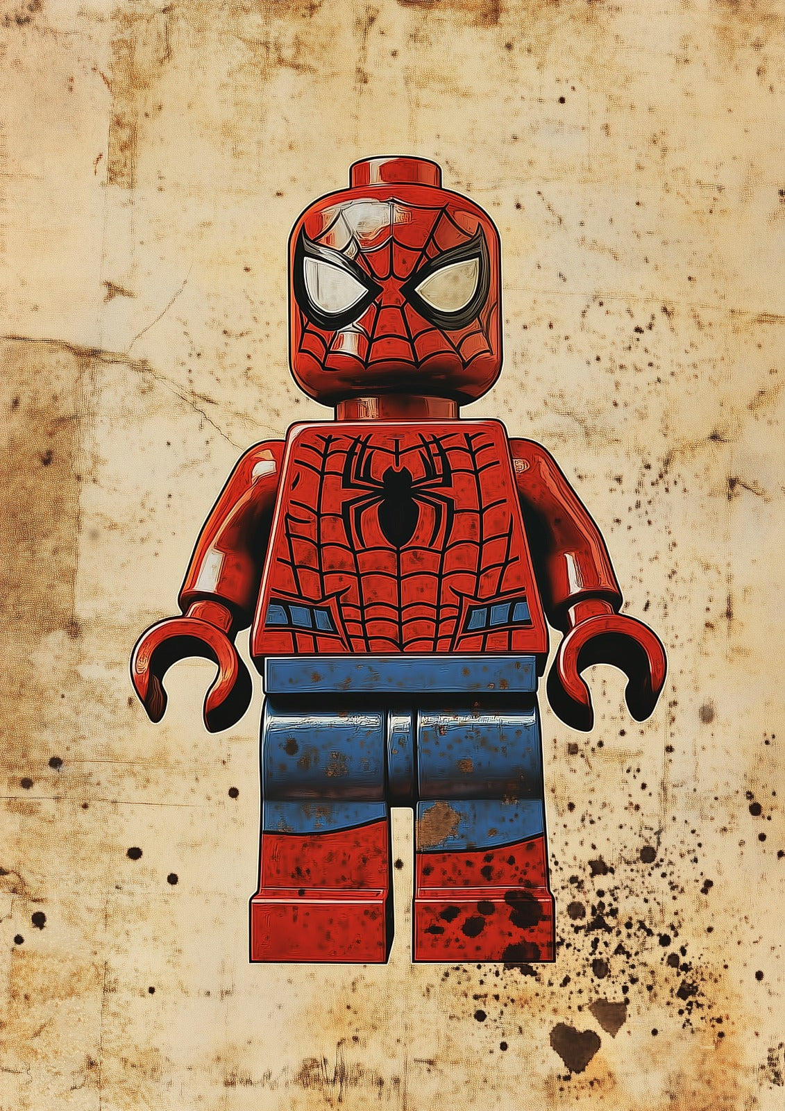 The full Marvel Lego set (6 prints)